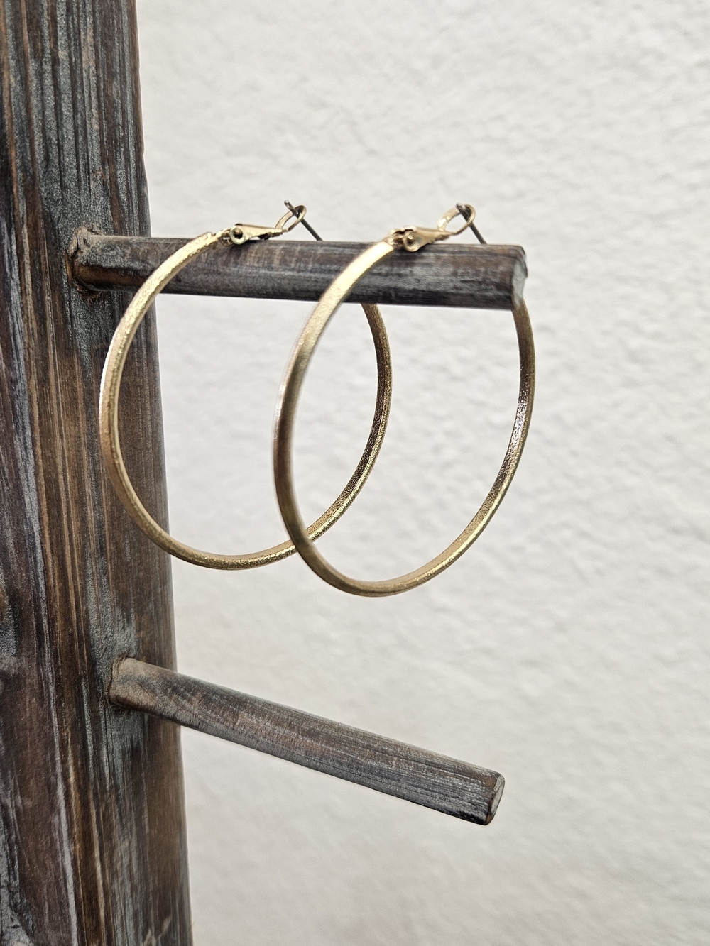 Gold Hoop Earrings for Women - Classic Lightweight Hoops